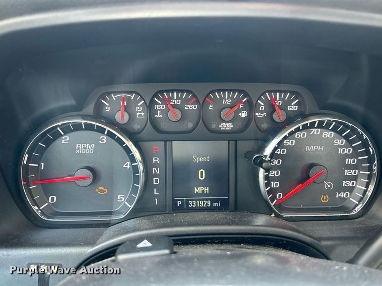 image for item EK8014 2017 Chevrolet Silverado 2500 LS Double Cab utility bed pickup truck