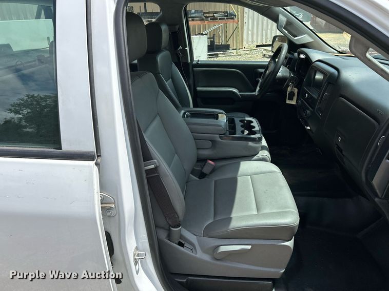 image for item EK8014 2017 Chevrolet Silverado 2500 LS Double Cab utility bed pickup truck