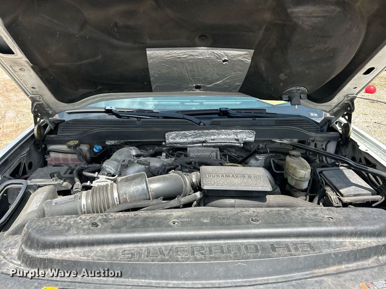 image for item EK8014 2017 Chevrolet Silverado 2500 LS Double Cab utility bed pickup truck