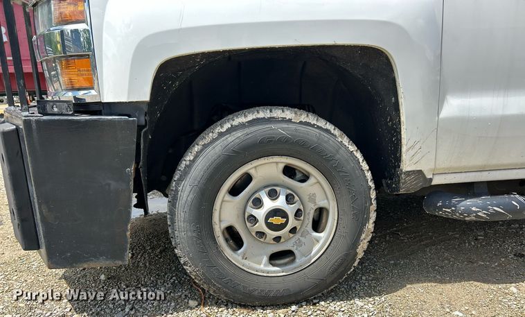 image for item EK8014 2017 Chevrolet Silverado 2500 LS Double Cab utility bed pickup truck