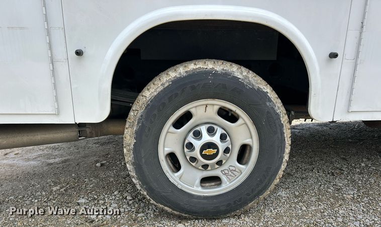 image for item EK8014 2017 Chevrolet Silverado 2500 LS Double Cab utility bed pickup truck