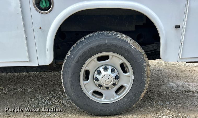 image for item EK8014 2017 Chevrolet Silverado 2500 LS Double Cab utility bed pickup truck