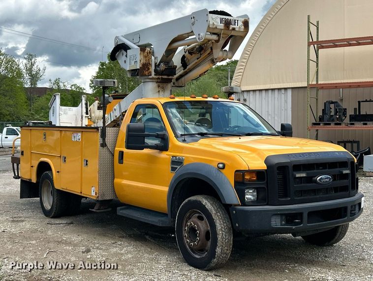 image for item EK8015 2009 Ford F550 Super Duty XL bucket truck