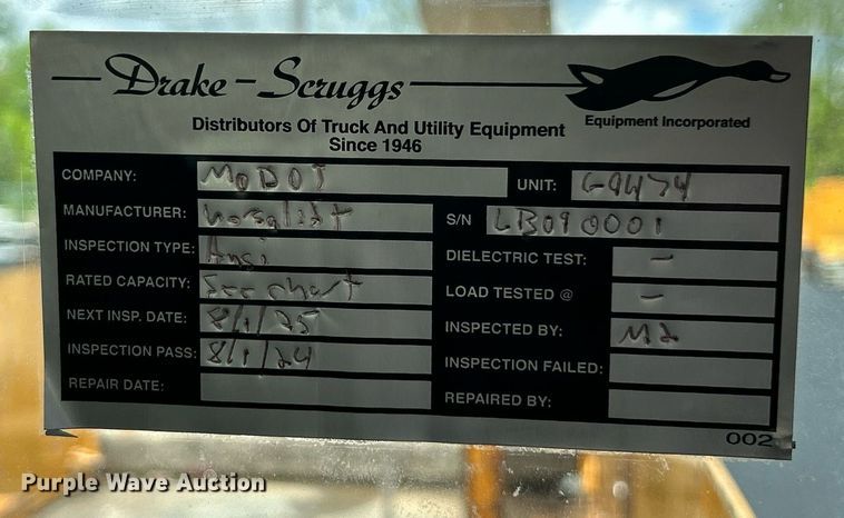 image for item EK8015 2009 Ford F550 Super Duty XL bucket truck