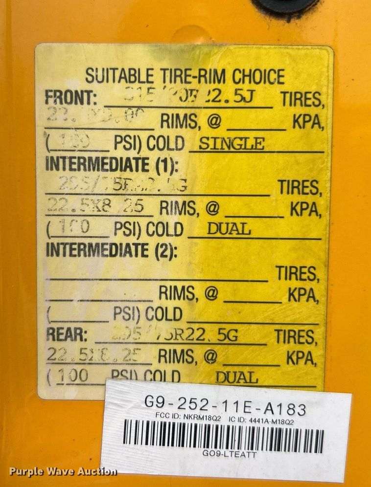 image for item EK8016 2006 International SA525 dump truck