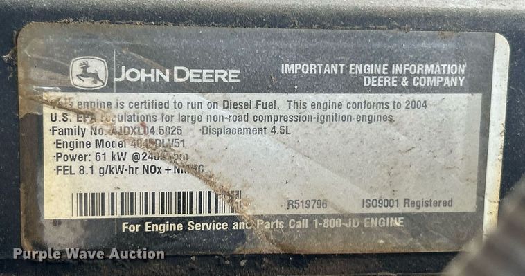 image for item EK8024 2004 John Deere 5420 tractor