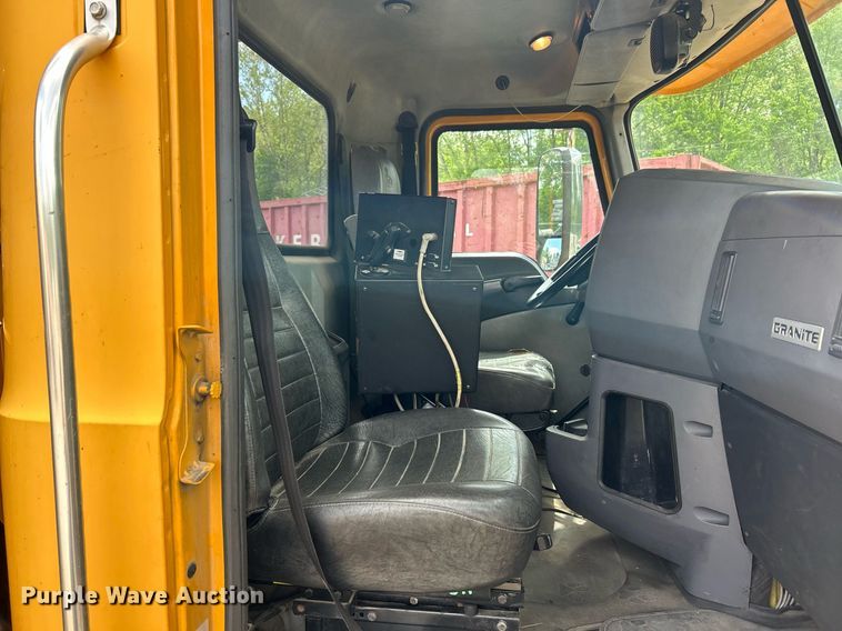 image for item EK8027 2010 Mack Granite dump truck