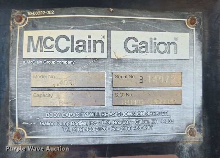 image for item EL1984 2002 International  4700 dump truck