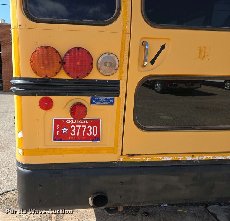 image for item EL2004 2007 Blue Bird school bus