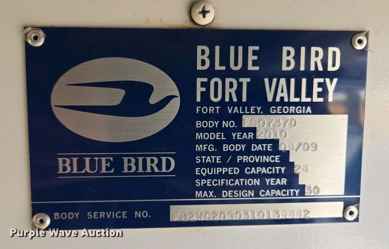 image for item EL2005 2009 Chevrolet 3500 school bus