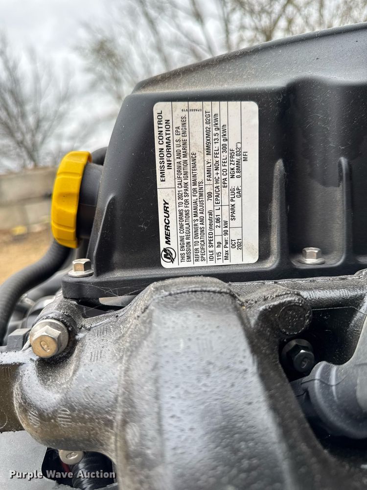 image for item EM3829 2021 Mercury 1115F632D engine