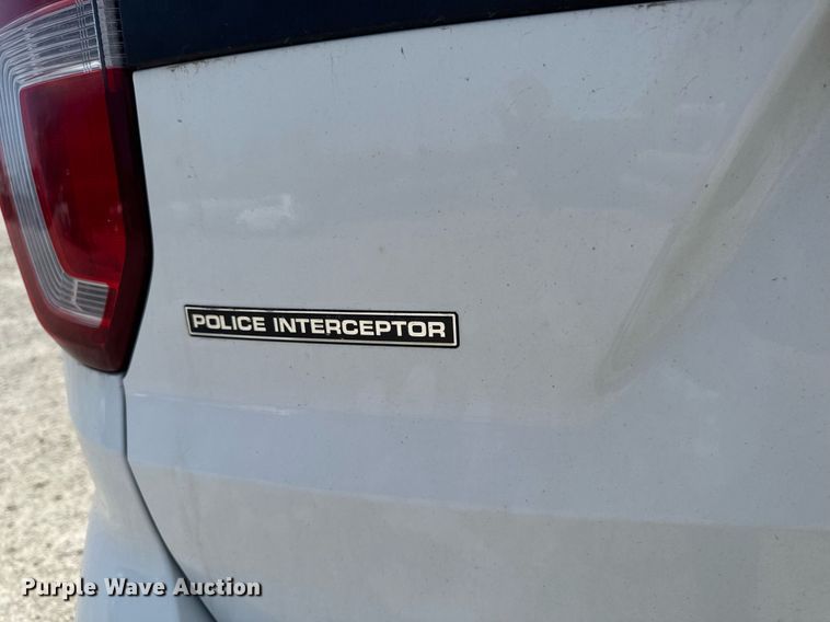 image for item EM3962 2017 Ford Explorer Police Interceptor SUV