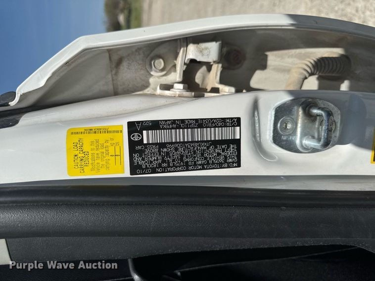 image for item EM3963 2010 Toyota Scion XD 