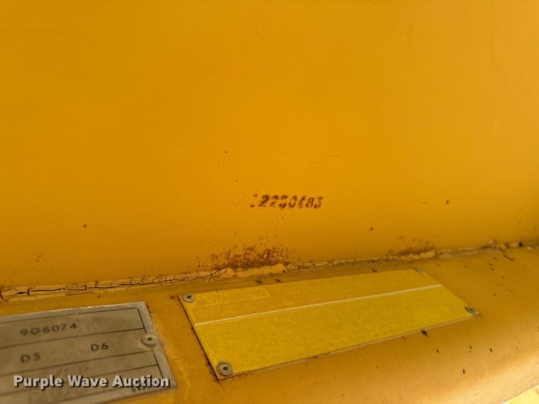 image for item EM3964 1985 Caterpillar D6D dozer