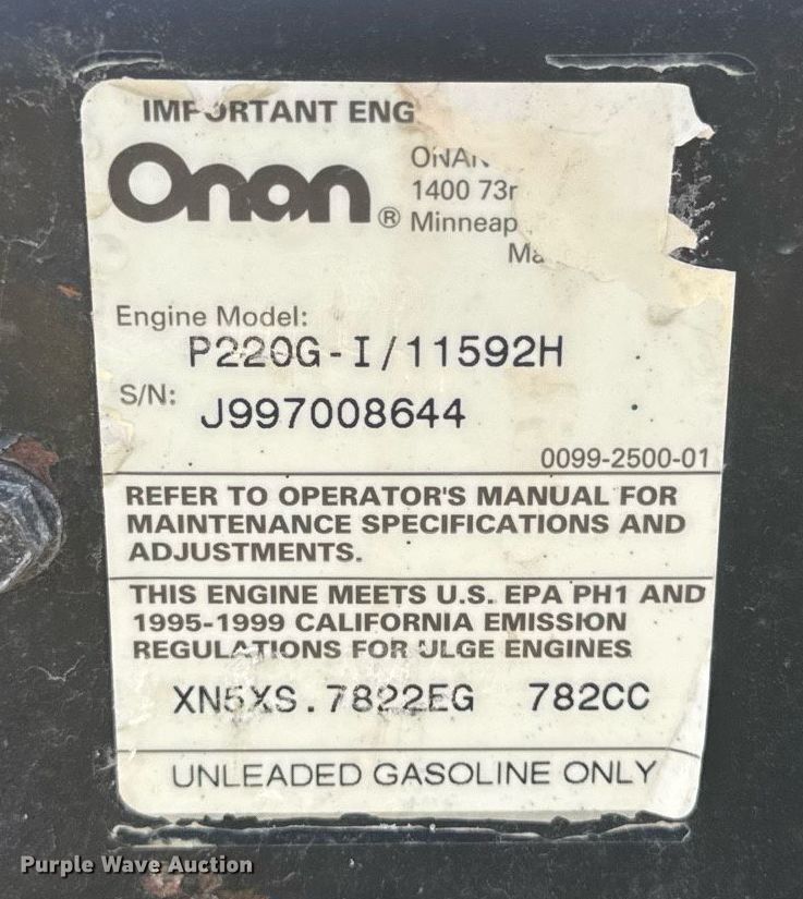 image for item EM3965 Miller Trailblazer 251 welder/generator