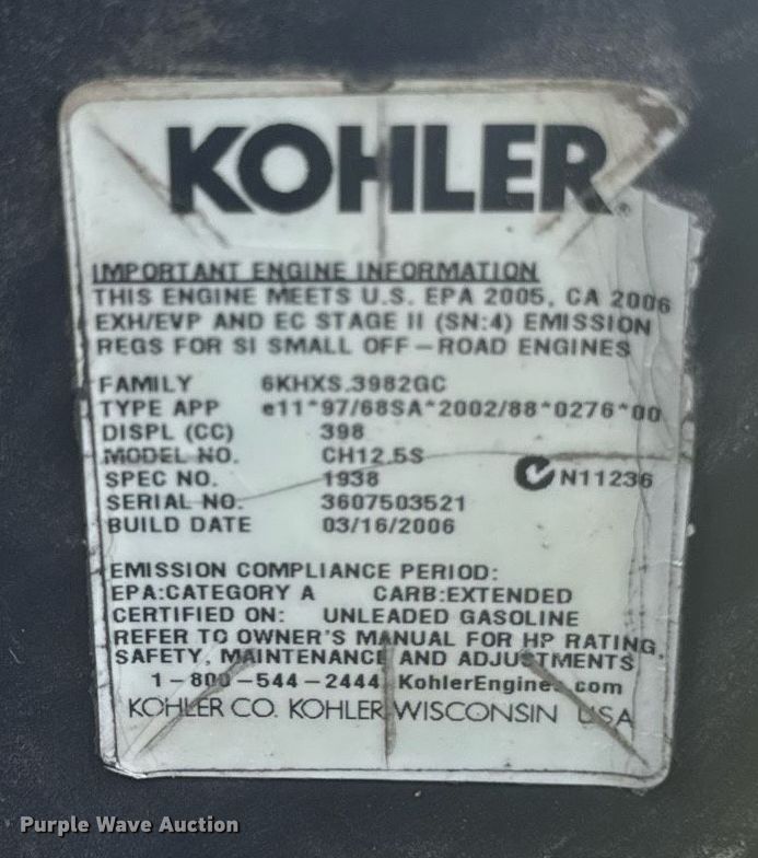 image for item EM3966 Champion HGR6-3K air compressor