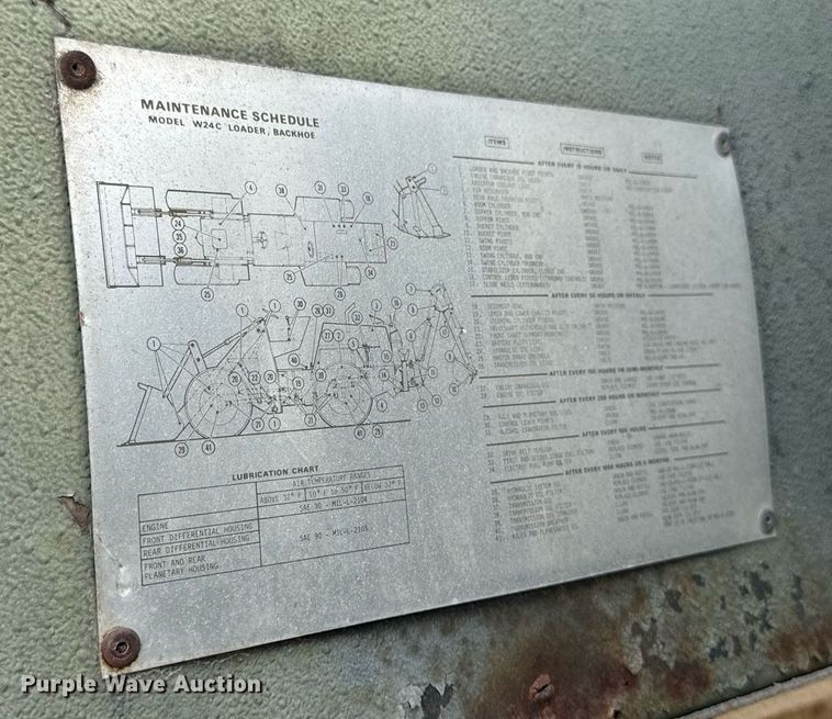 image for item EM3972 1980 Case MW24C wheel loader