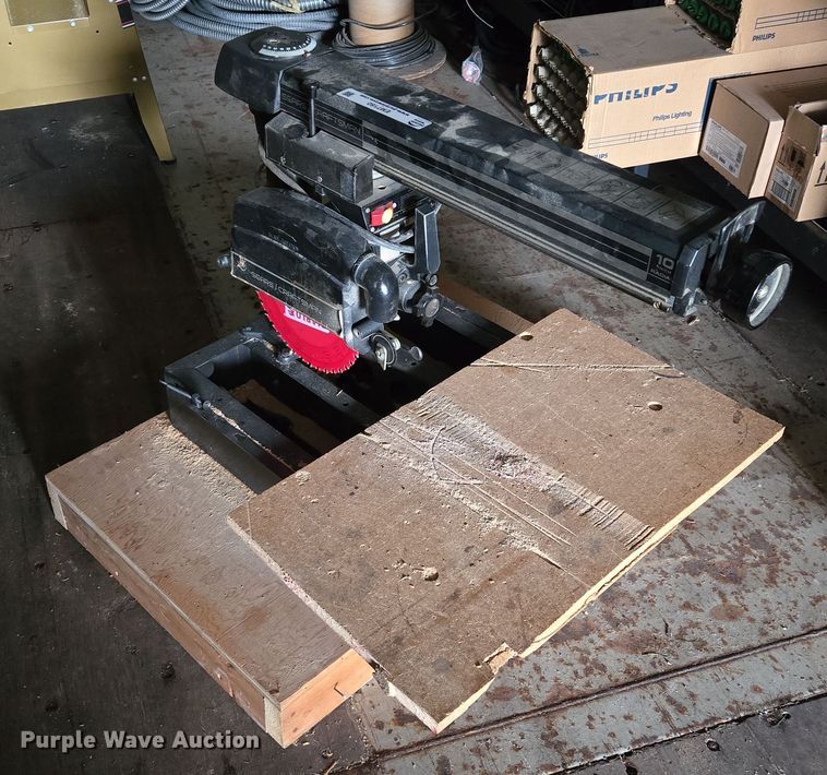image for item EM7180 Craftsman  radial arm saw