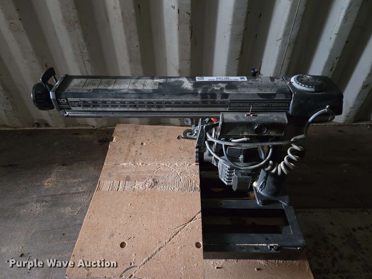 image for item EM7180 Craftsman  radial arm saw