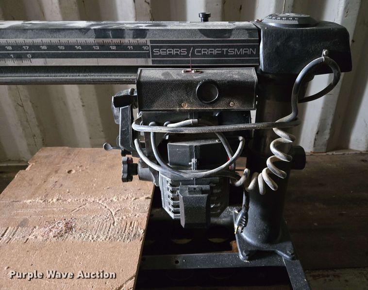 image for item EM7180 Craftsman  radial arm saw
