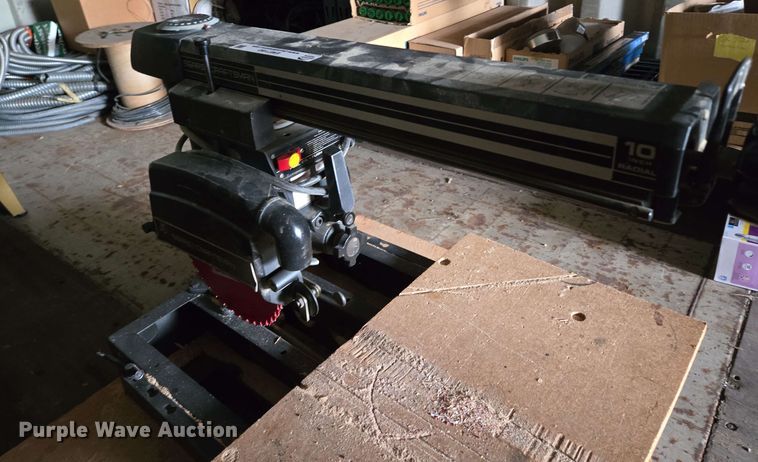 image for item EM7180 Craftsman  radial arm saw