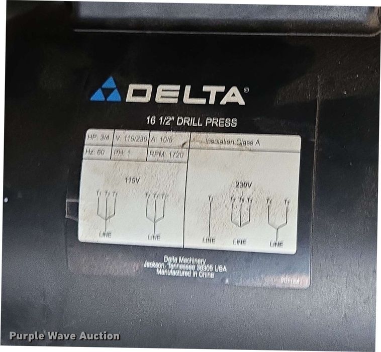 image for item EM7181 Delta  ShopMaster  drill press 