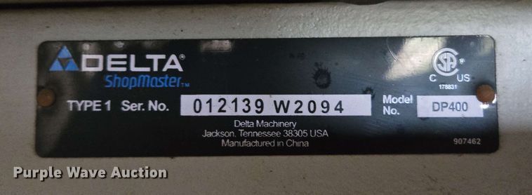 image for item EM7181 Delta  ShopMaster  drill press 