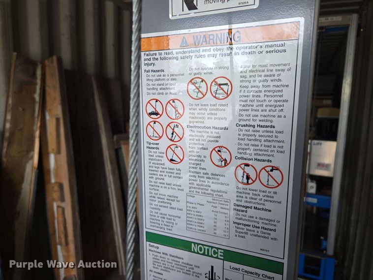 image for item EM7183 Genie  SLC-12 material lift 