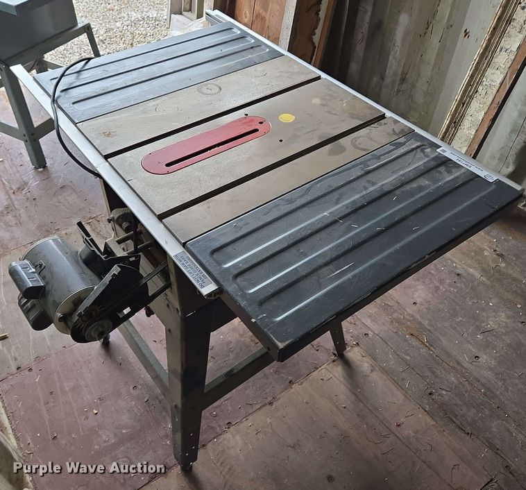 image for item EM7184 Craftsman  113 table saw 