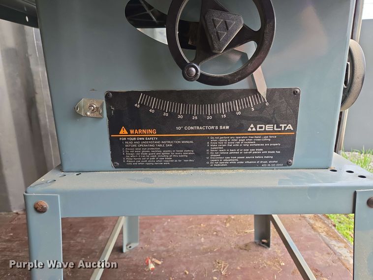 image for item EM7185 Delta  34-441 table saw 