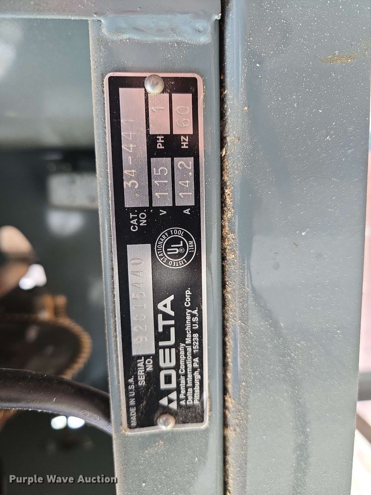 image for item EM7185 Delta  34-441 table saw 
