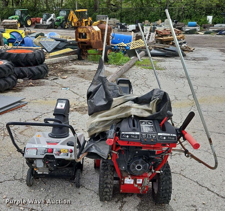 image for item EM7186 (2) snow blowers 