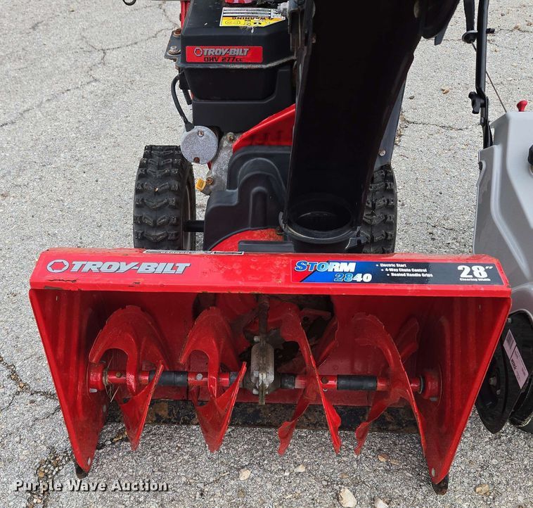 image for item EM7186 (2) snow blowers 