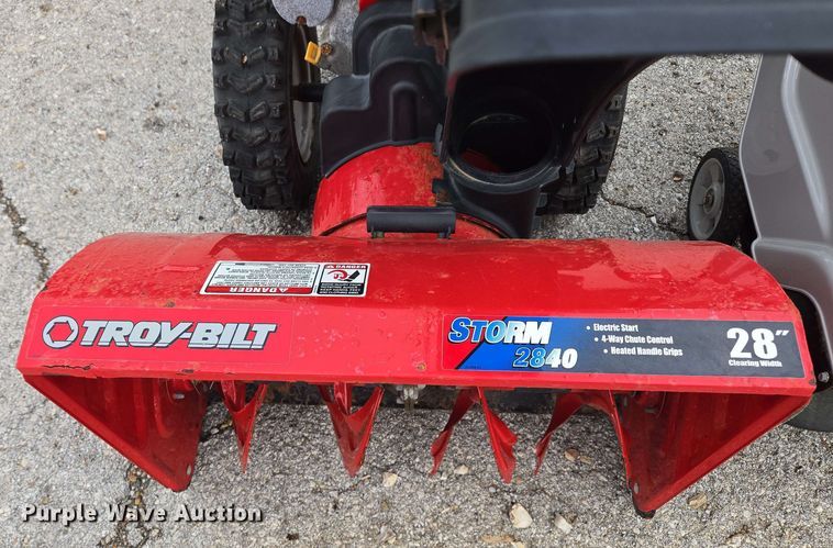 image for item EM7186 (2) snow blowers 