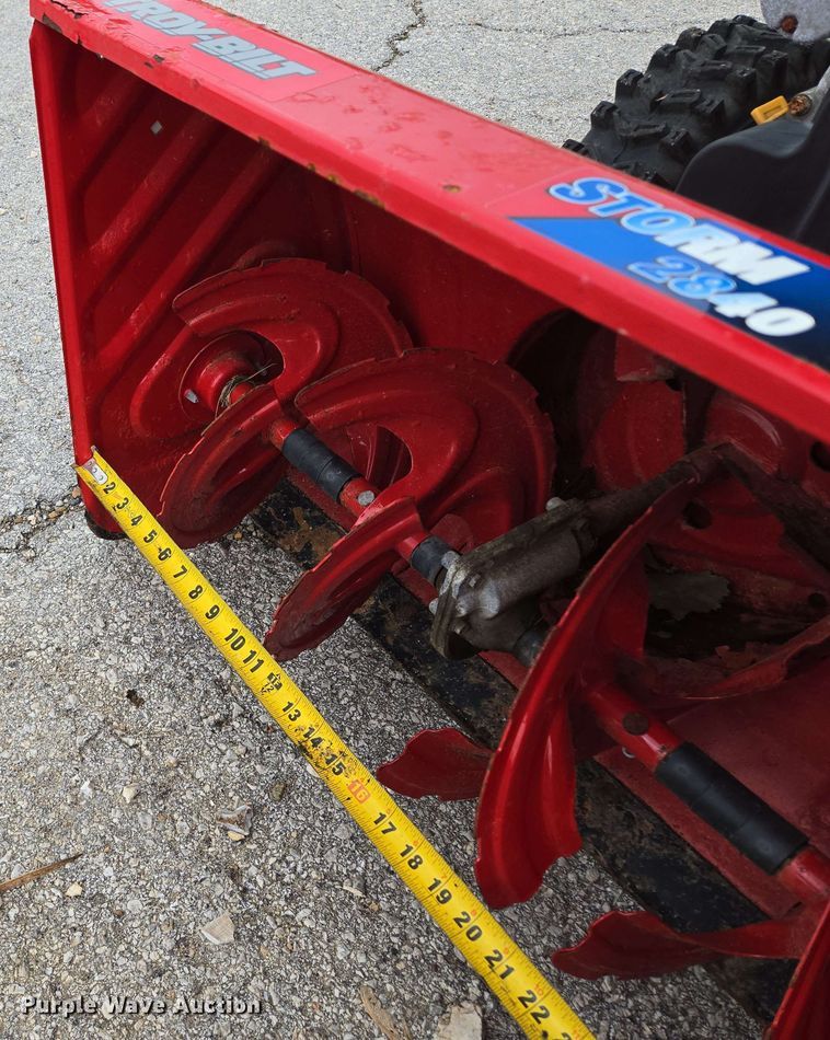 image for item EM7186 (2) snow blowers 