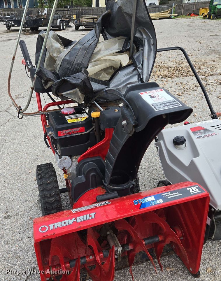 image for item EM7186 (2) snow blowers 