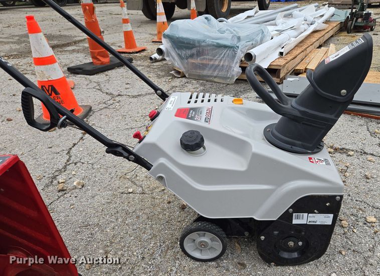 image for item EM7186 (2) snow blowers 