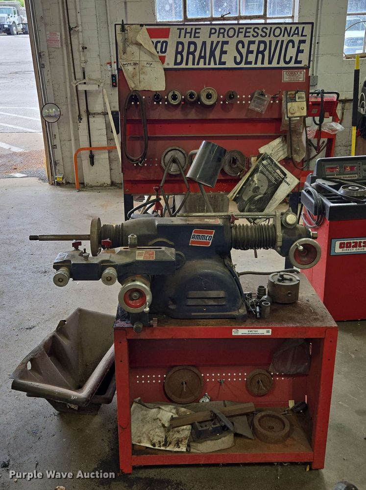 image for item EM7191 Ammco 4000 brake lathe 