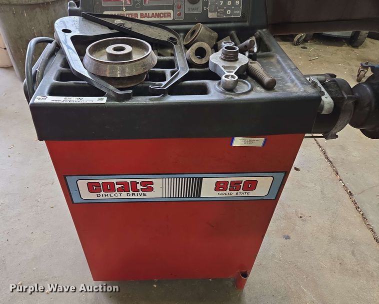 image for item EM7192 Coats Direct Drive  850 Solid State  tire machine