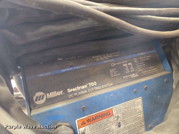image for item EM7193 Miller  Spectrum 700 plasma cutter