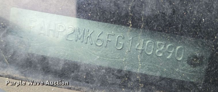 image for item EM7202 2015 Ford  Taurus Police Interceptor 