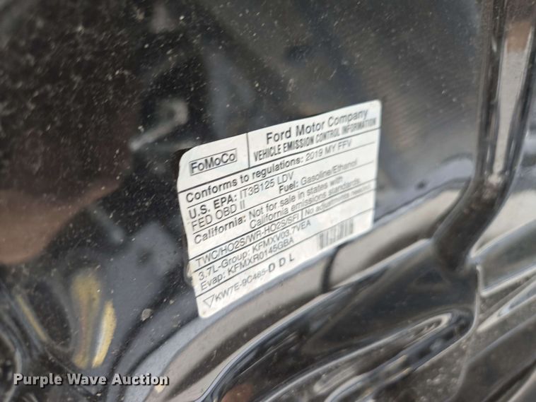 image for item EM7205 2019 Ford  Taurus Police Interceptor 