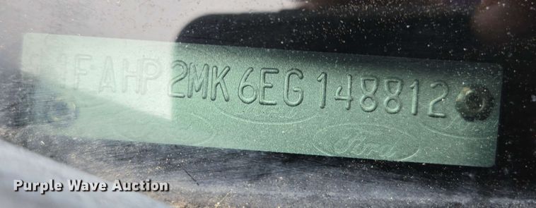 image for item EM7207 2014 Ford  Taurus Police Interceptor 