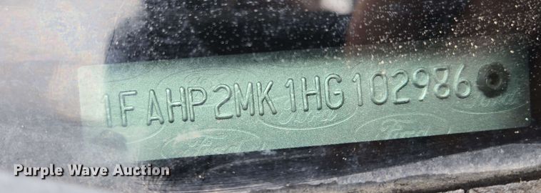 image for item EM7214 2017 Ford  Taurus Police Interceptor 