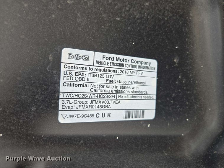 image for item EM7222 2018 Ford  Taurus Police Interceptor  