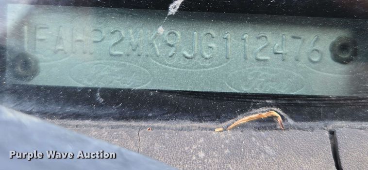 image for item EM7222 2018 Ford  Taurus Police Interceptor  