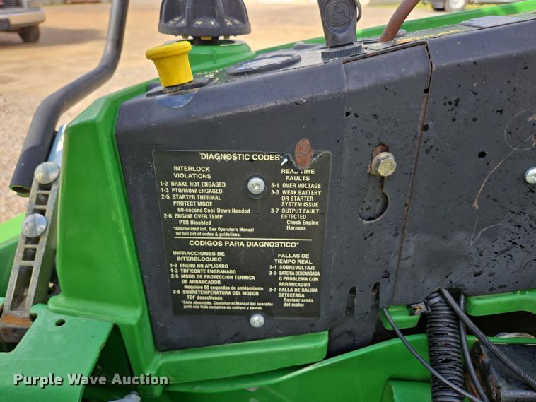 image for item EN3576 2012 John Deere Z950A ZTR lawn mower