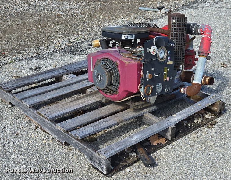 image for item EN3578 WAJAX Pacific BB-4 fire truck water pump