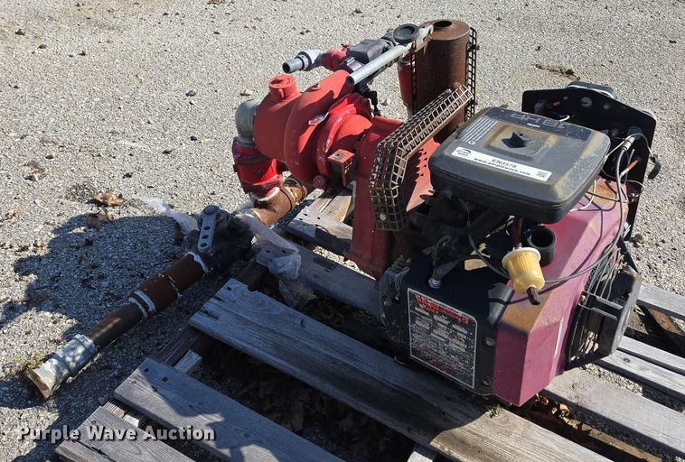 image for item EN3578 WAJAX Pacific BB-4 fire truck water pump