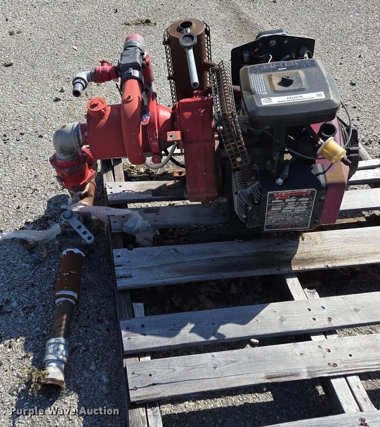 image for item EN3578 WAJAX Pacific BB-4 fire truck water pump